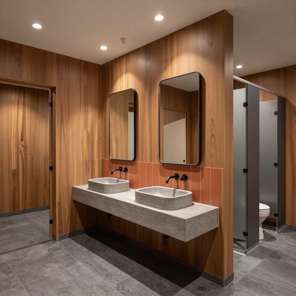 Spotless Restrooms